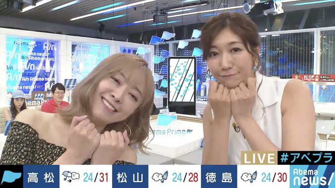 声優・ナレーターの榎本温子が天気予報に挑戦、パンサー向井も絶賛! 1枚目