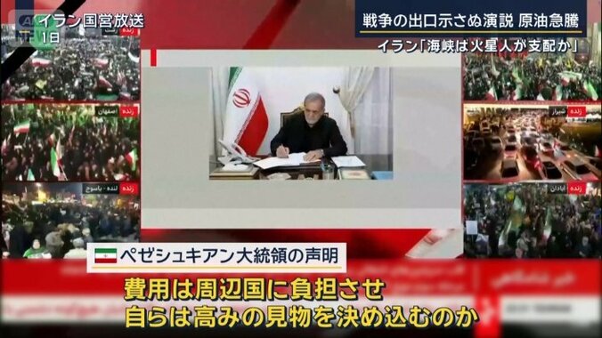 イラン　ペゼシュキアン大統領