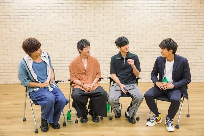 『ドラ恋』高崎凌×西川俊介×藤田富×山口大地インタビュー　キスシーンあり・恋愛リアリティーショー参戦の覚悟　 10枚目