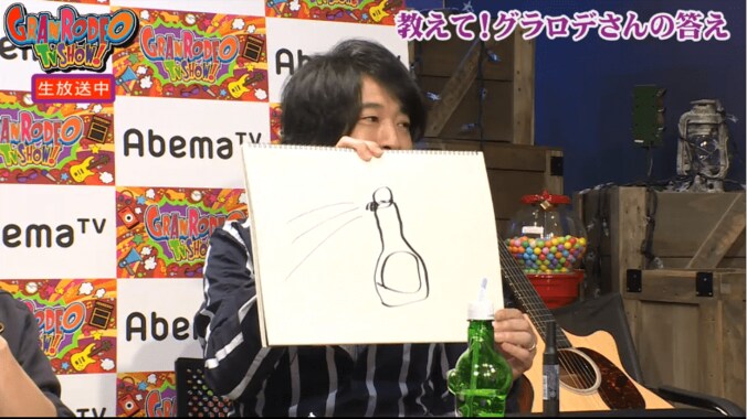 GRANRODEOギタリストe-ZUKA、ペインターに転身!?　生放送中に描かれたイラストまとめ 5枚目