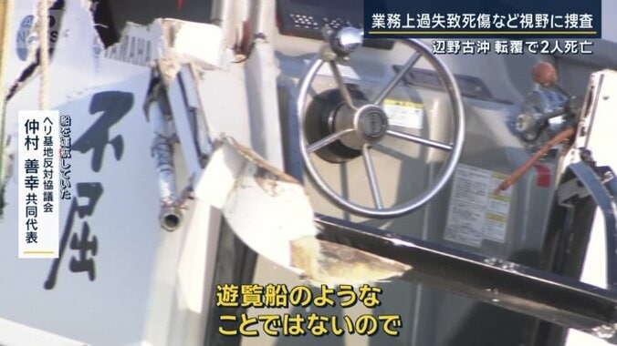 ヘリ基地反対協議会　仲村善幸共同代表