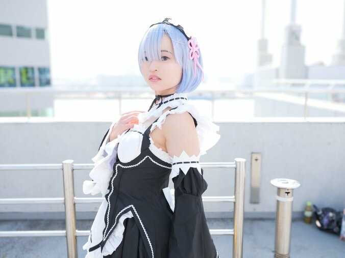 【写真・画像】イベント初参加で挑戦した『Re:ゼロから始める異世界生活』レムのコスプレ 3枚目
