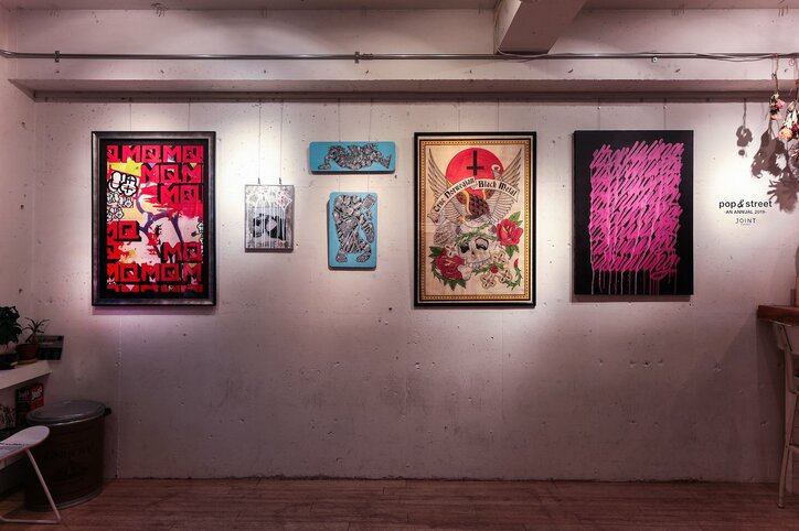 年末恒例のグループアートショー「pop&street -AN ANNUAL-」今年も開催！5会場、約40名の作家が参加！！