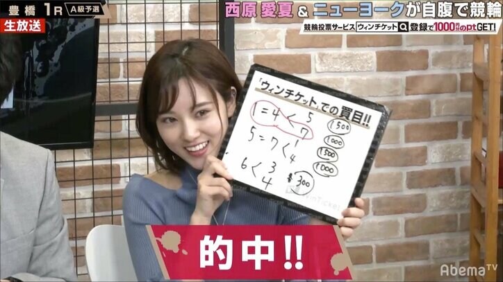 「横領されたことがある」歯科衛生士グラドル西原愛夏、実家で起こった大事件を告白／ミッドナイト競輪