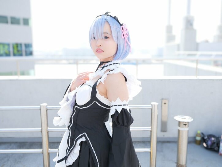 【写真・画像】イベント初参加で挑戦した『Re:ゼロから始める異世界生活』レムのコスプレ 3枚目