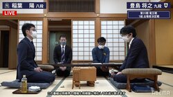 関西実力者同士の対決 豊島将之九段 対 稲葉陽八段 戦型は相掛かりに／将棋・竜王戦1組