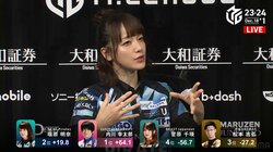 勝負の場面をスラスラ説明 才女のニコニコ＆ロングな自戦解説に視聴者は大喜び「どの角度でもべっぴん」「頭いい」／麻雀・Mリーグ
