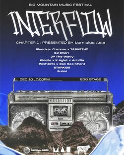 レーベル「bpm plus asia」、タイ最大級フェス「BMMF」にステージ、「INTERFLOW CHAPTER 1 presented by bpm plus asia」を設け、JP THE WAVYらが日本から出演。