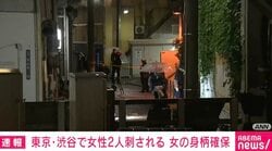 渋谷の神泉駅近くで母娘が胸や背中を刺される 母親が取り押さえた自称10代の女は刃物を3本所持
