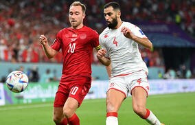 サプライズ候補デンマークは白星発進ならず…チュニジアの堅守に苦戦でドロースタート《カタールW杯》