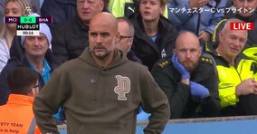 「PはペップのP？」おしゃれ番長・グアルディオラ監督のラフなパーカースタイルにファンが総ツッコミ