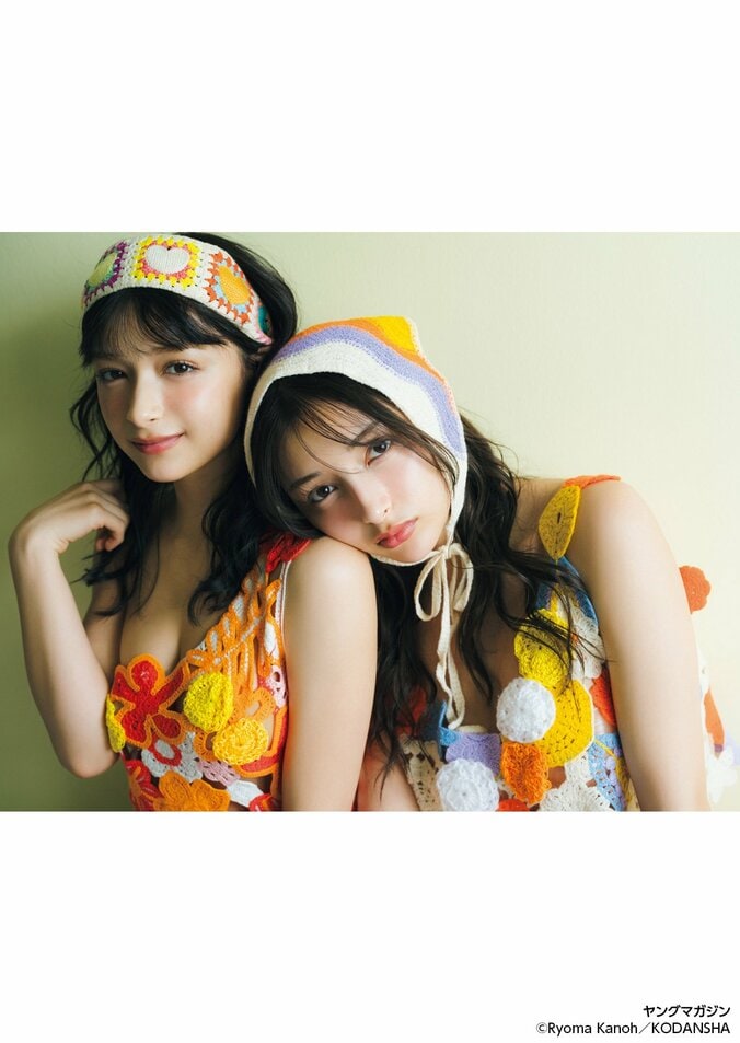 百瀬まりな（左）、Erika（右）