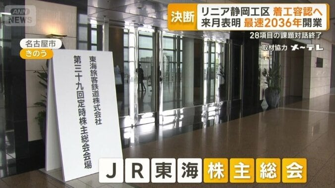 JR東海の株主総会