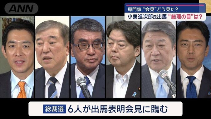 小泉進次郎氏が出馬会見 “総理の可能性”専門家の見方は？ 3枚目