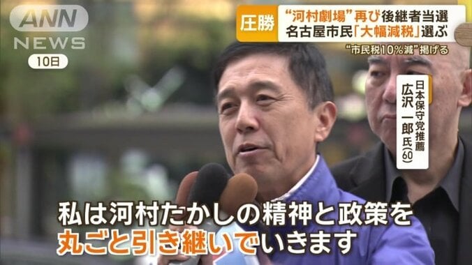 日本保守党推薦 広沢一郎氏