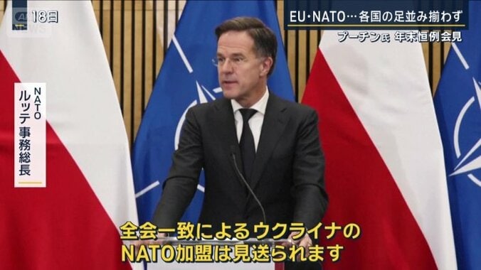 NATO　ルッテ事務総長