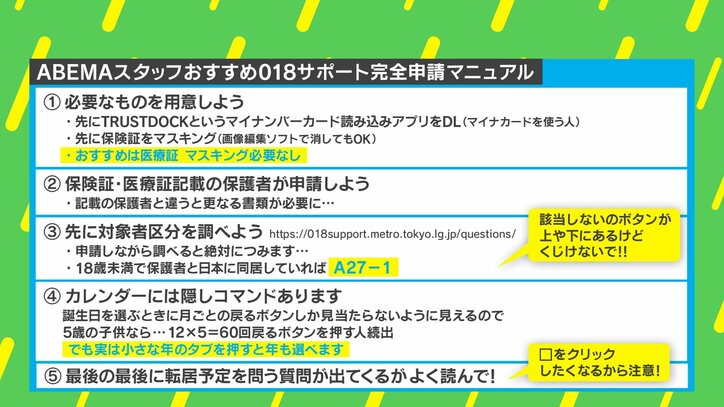 「90分やってもできない!」…月額5000円支給される「018サポート」申請の「完全マニュアル」を作成! “隠しコマンド”も