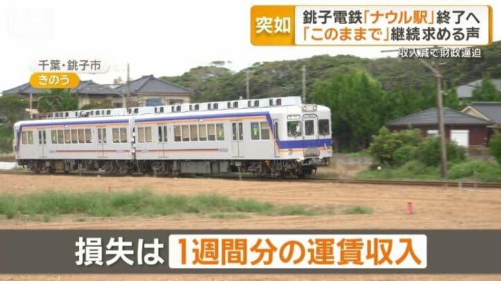 銚子電鉄の経営に影響