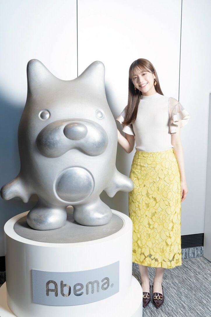 貴島明日香、「ABEMA公式アナウンサー」に就任「大好きなカレーを毎日食べて頑張ります」