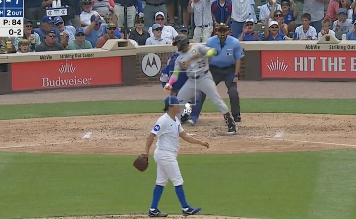 【写真・画像】ウソでしょ？ 大谷翔平の“足”に強肩野手もイライラ「速すぎw」とんでもないスピードで“爆速生還”「加速エグい」　1枚目