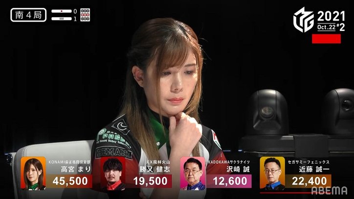 高宮まり、ベテラン3人に“女神パンチ”でメロメロラッシュ ファンも「最高の一日」／麻雀・Mリーグ