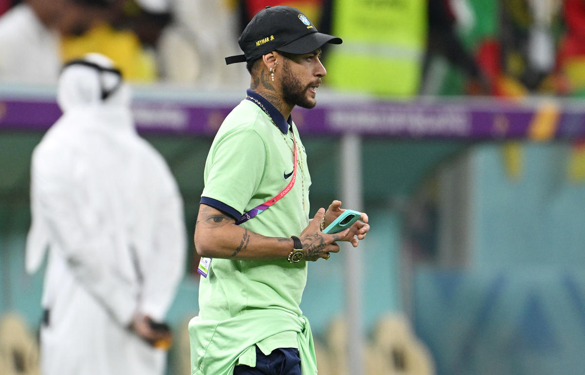 ブラジルがW杯で優勝する」実現成るか、ネイマールのスマホ待ち受け