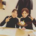 イモトアヤコ、34回目の誕生日を北川景子に祝ってもらう「美味しい楽しい嬉しいをありがとう」