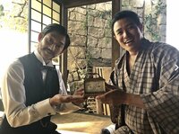 『西郷どん』鈴木亮平と瑛太の対立に悲しむファン続出するも“仲良しショット”を公開