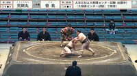 【映像】“あわや”の場面で力士が咄嗟の行動