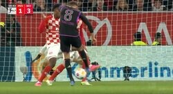 「完璧すぎる」「見えない！」GKは反応できず、DFは崩れ落ちた　バイエルンの“中盤の要”ゴレツカの超絶トラップ→“股抜きグラウンダーショット弾”が炸裂した瞬間