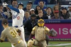 一体、何が起こった…！？ 大谷翔平が見せた“ヤバすぎる予兆”　今シーズンはじめて見せた左中間アーチにファン騒然 「量産体制だな」「エンゼルスなら岩山直撃」