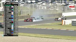 日本最速レースでチェッカー目前に大波乱　「なんか跳ねたぞ」「凄いロック」大混戦バトルで接触アクシデント…まさかの結末が話題に