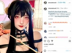 コスプレイヤー・しょこらが「SPY×FAMILY」ヨルに変身！妖艶な接近ショットに絶賛の嵐「目が綺麗」「素晴らしい完成度」