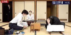藤井聡太七段、最年少タイトル挑戦へのラストチャンス 名人3期・佐藤天彦九段と対局中／将棋・棋聖戦決勝T