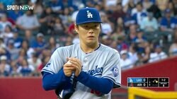 山本由伸、6回無失点の好投で3勝目の権利をもって継投へ！ 大谷翔平はスタメン外れるもドジャースが大量援護でリード
