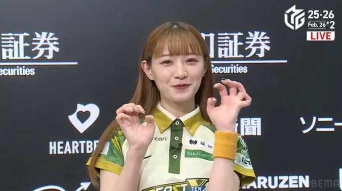 【写真・画像】中田花奈、東城りおとファンに捧げるデイリーダブル！セミファイナルに向け視界良好「次に繋がるような麻雀を打ちたい」/麻雀・Mリーグ　1枚目