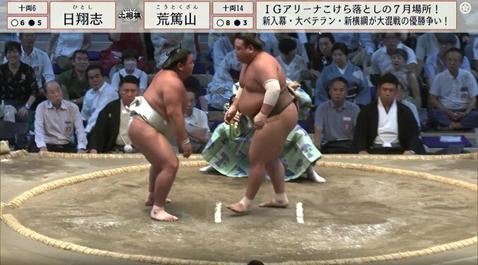 バチバチの取組