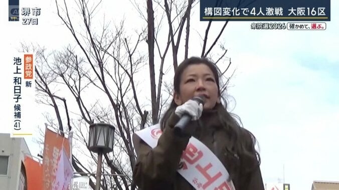 参政党・新　池上和日子候補