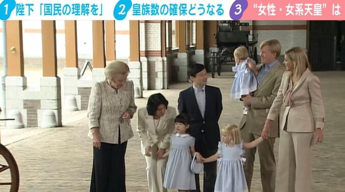 4歳の時の愛子さま