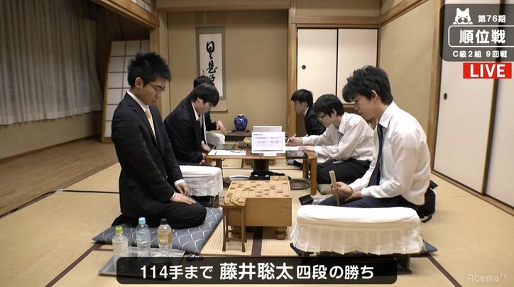 将棋・藤井聡太四段、史上初“中学生五段”に「順位戦の昇級で昇段果たせてよかった」