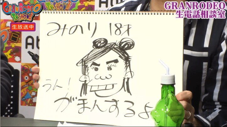 GRANRODEOギタリストe-ZUKA、ペインターに転身!?　生放送中に描かれたイラストまとめ