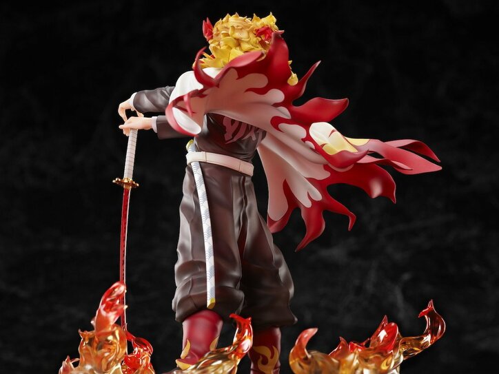 威風堂々たる炎柱！ 『劇場版「鬼滅の刃」無限列車編』より煉獄杏寿郎の1/8スケールフィギュア登場