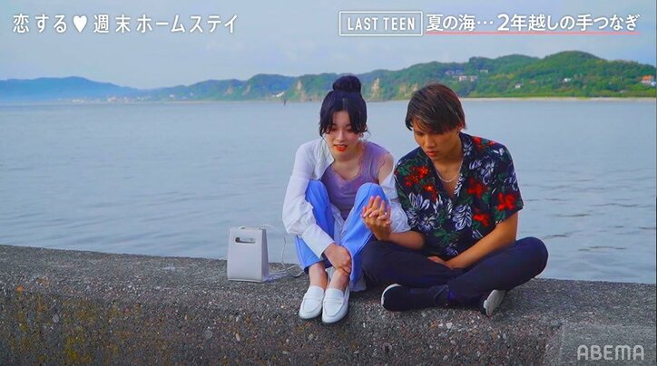 そら&るな、水着で1つの浮き輪に入りイチャイチャ…友情から恋へ前進？『恋ステ LAST TEEN』＃2