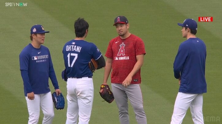 【映像】“日本人4兄弟”リラックスした談笑の模様