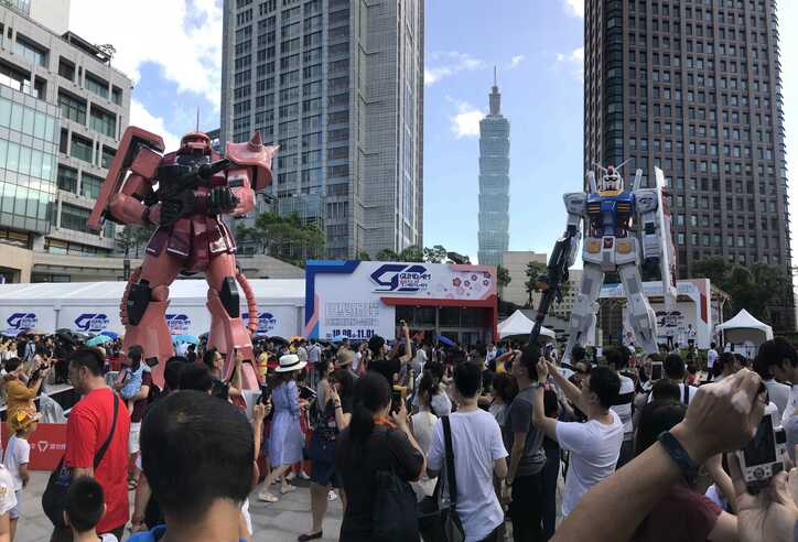 お台場で『機動戦士ガンダム』イベント「GUNDAM docks at TOKYO JAPAN」開催決定　21体の1/10立像が並ぶ迫力の展示