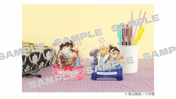 【写真・画像】『名探偵コナン』コラボ付録が小学館の全少女・女性コミック誌に登場 クリアカードやポスターなど　4枚目