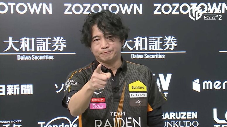 波に乗るスター雀士・萩原聖人、鉄板強者から技あり親満貫直撃 笑顔のトップで個人3連勝「我慢が実った」／麻雀・Mリーグ