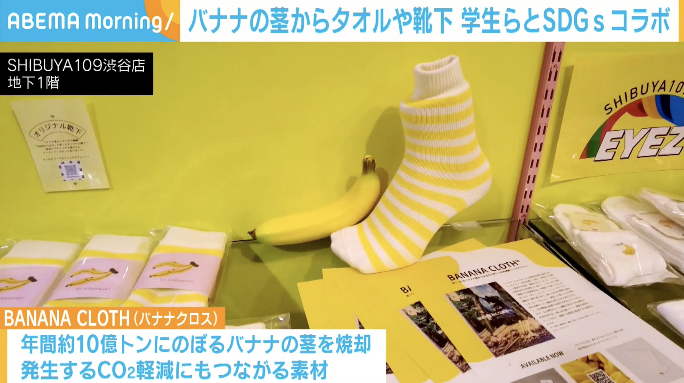 なぜ学生が「バナナの茎」から靴下を制作? “第5の天然繊維”として注目を集めるバナナクロス | 国内 | ABEMA TIMES | アベマタイムズ