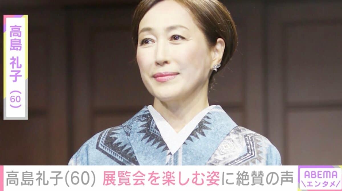 水着姿が話題・高島礼子（60）、展覧会でVR体験「お綺麗です」「可愛く 