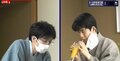 Wドリンクの藤井聡太王位、豊島将之九段は“定跡”フルーツ盛り合わせに「これが美肌の秘密…」「美味しそう」/将棋・王位戦七番勝負第3局